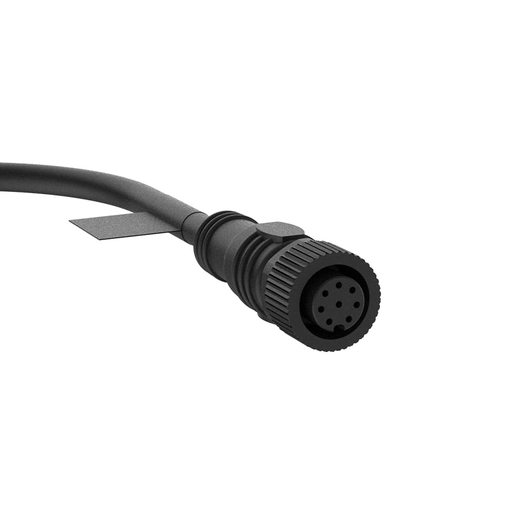 Conector M12 hembra de 8 pines · Serie 50