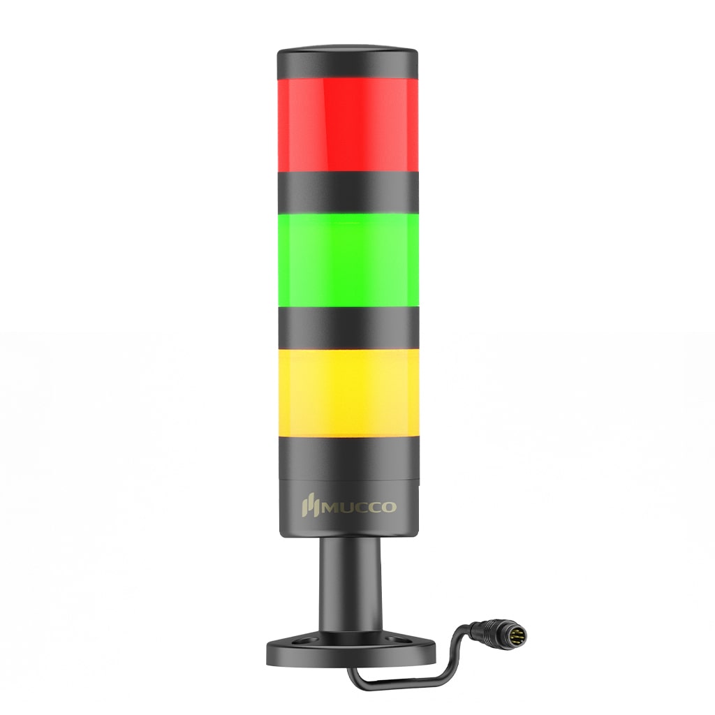 Torre modular de 3 niveles | Conector M12 de 8 pines · Serie 50