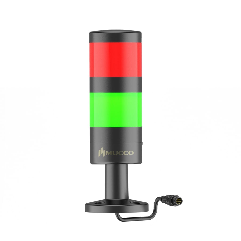 Torre modular de 2 niveles | Conector M12 de 8 pines · Serie 50