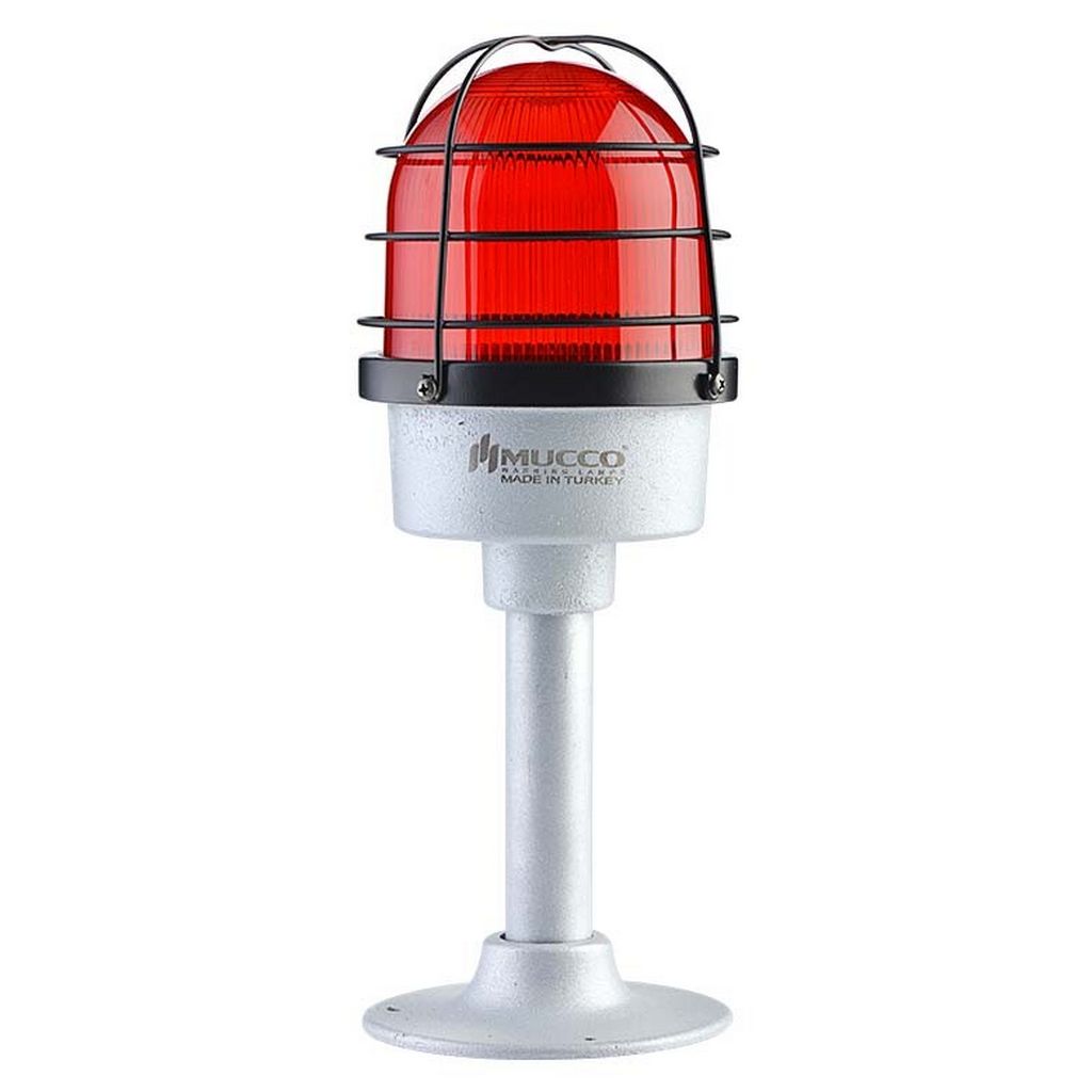 Baliza industrial con jaula protectora · Serie DU125