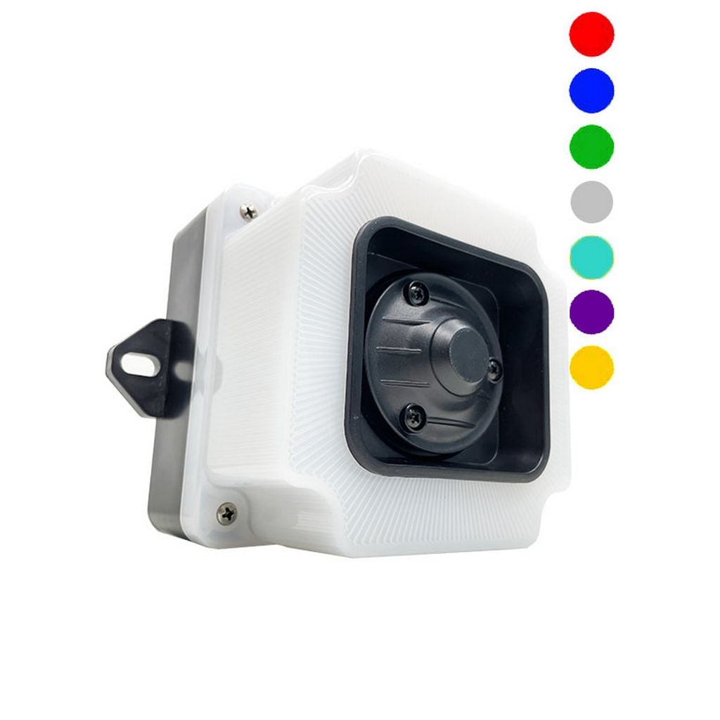 RGB Baliza con sirena industrial · Serie ESP