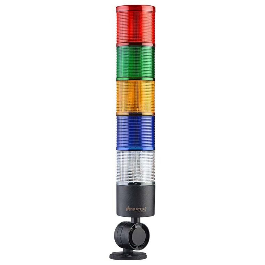 Torre de 5 niveles · base abatible · sin extensión