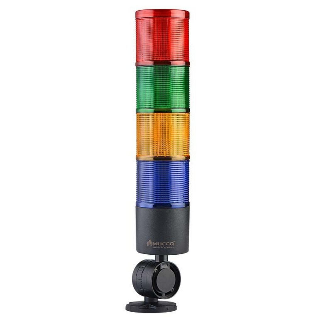 Torre de 4 niveles · base abatible · sin extensión