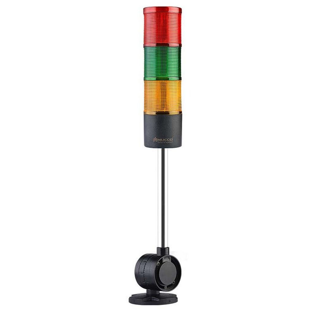 Torre de 3 niveles · base abatible · 20 cm