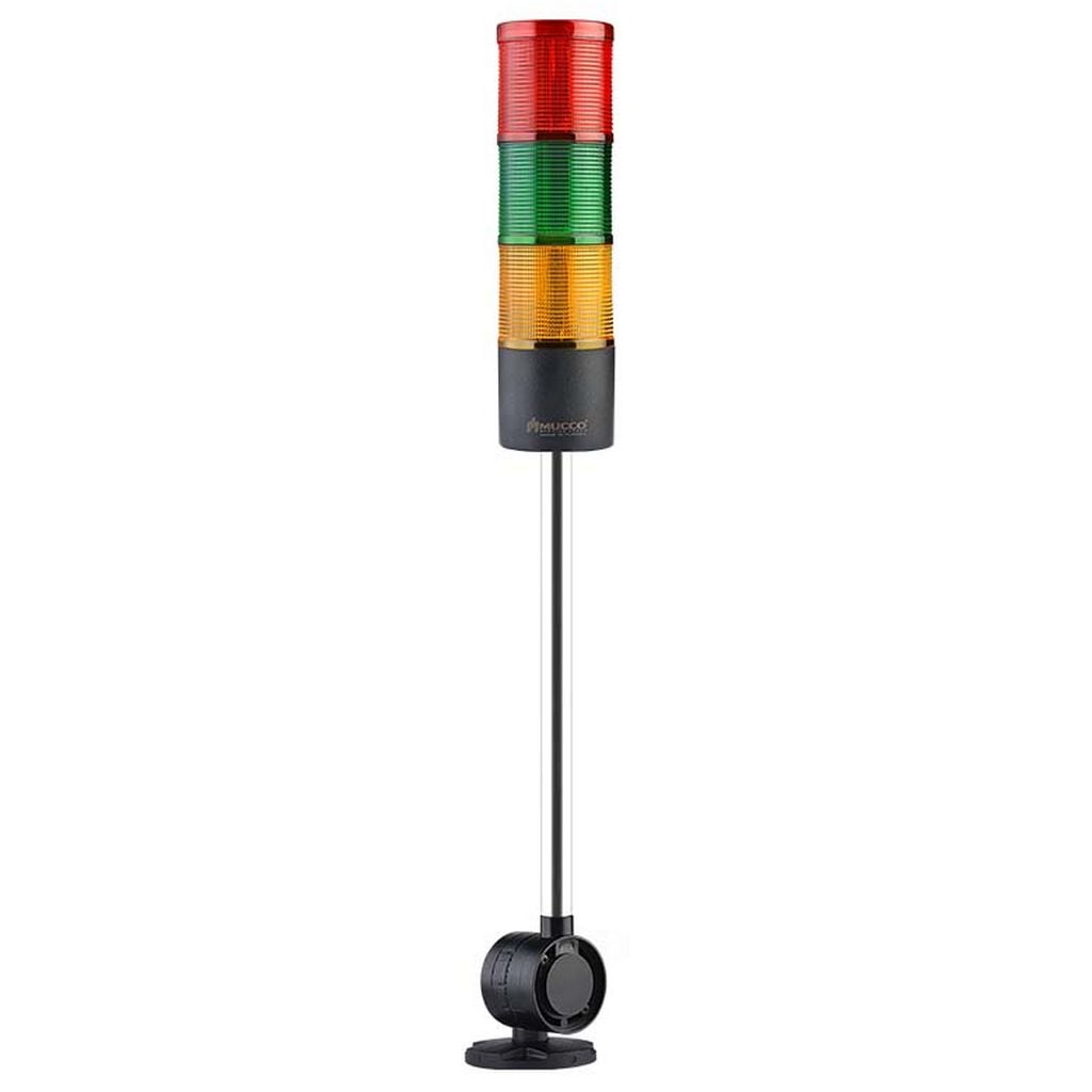 Torre de 3 niveles · base abatible · 30 cm