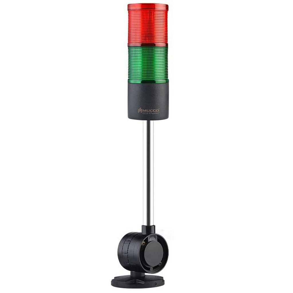 Torre de 2 niveles · base abatible · 20 cm