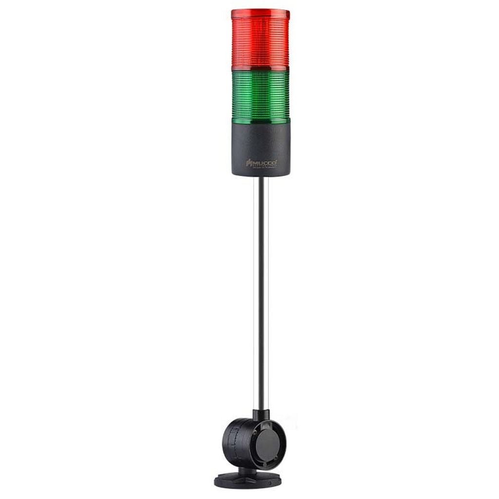 Torre de 2 niveles · base abatible · 30 cm