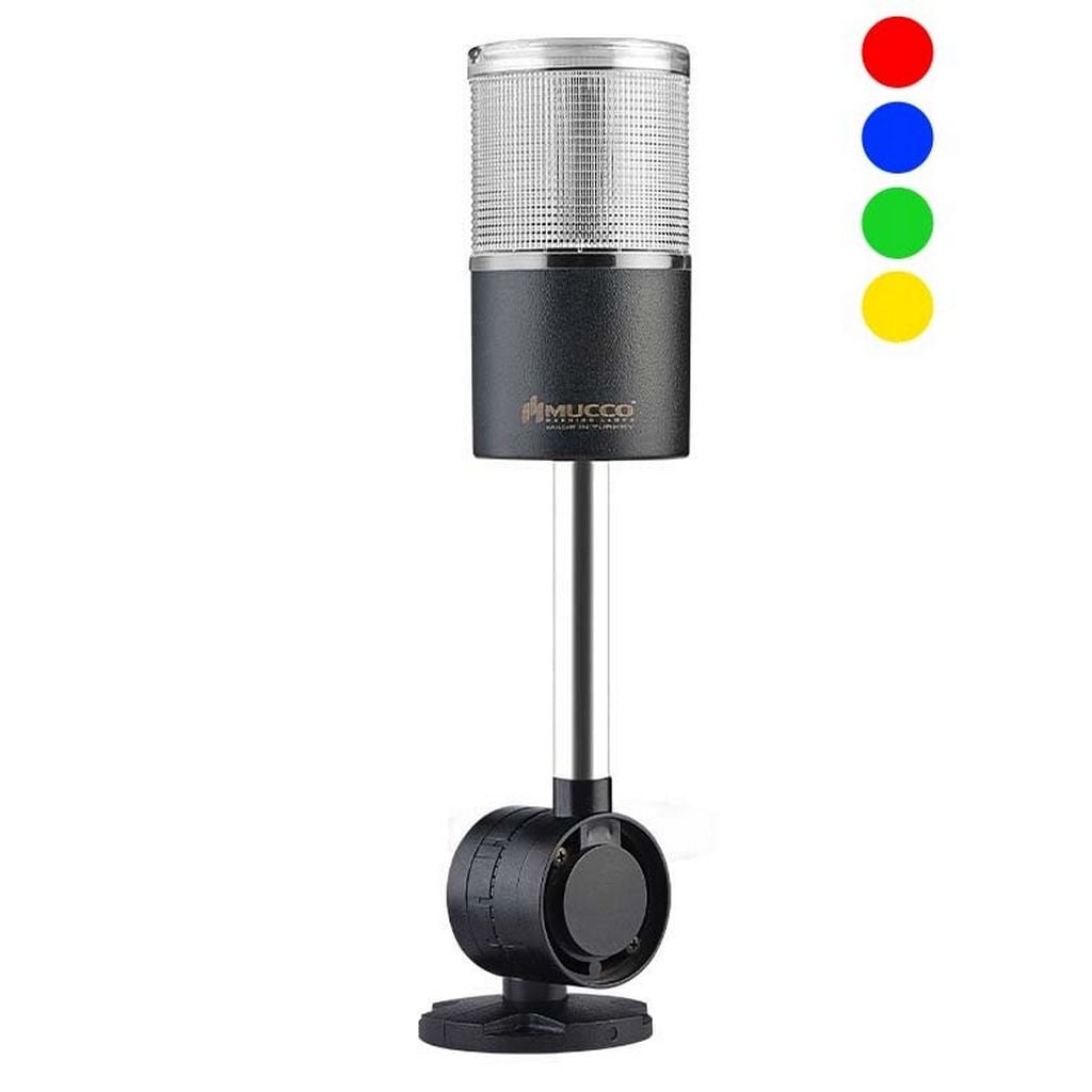 Multicolor RGB Torre luminosa con tubo de extensión